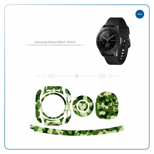 Samsung_Galaxy Watch 42mm_Army_Green_2